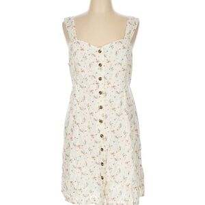 American Eagle sundress Floral Button-Down Dress Large